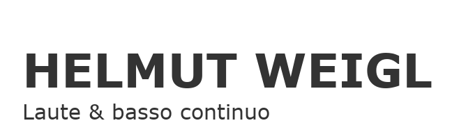 Helmut Weigl | Lautenist | München logo